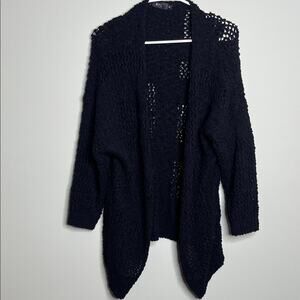 Kyl Black Chunky Cardigan Small